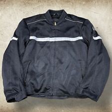 Men's Fulmer Motorcycle Riding Jacket, Armor & Removable Liner Size XL Black picture