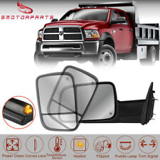 1PC Driver Side Power Heated Tow Mirror For 2010-18 Dodge Ram 1500 2500 3500 picture