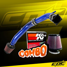 For 03-07 G35 3.5L V6 Manual Blue Cold Air Intake + K&N Air Filter picture