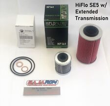 BajaRon HiFlo 564-SE5 Oil Filter w/Extended Trans Filter-Can-Am Spyder +Seal Kit picture