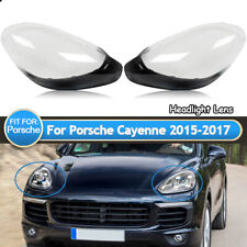 Front Headlight Lens Cover Replacement Clear For Porsche Cayenne 2015 2016 2017 picture