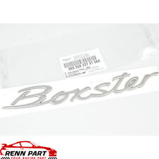 Genuine Porsche Boxster Rear Titanium Emblem for Trunk Lid OEM 986559237019A4 picture