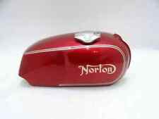NORTON COMMANDO ROADSTER CHERRY PAINTED PETROL TANK WITH CAP (ALLOY) |Fit For picture