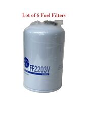 6 X FF2203 Fuel Filter Fits HD Trucks W/Cummins Engines picture