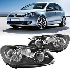 For 2010-2014 Volkswagen Sportwagen Golf/Jetta Headlight Assembly Left+Right picture