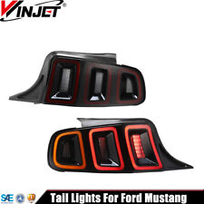 LED Tail Light For 2010-2014 Ford Mustang Shelby Sequential Brake Signal Lamps picture