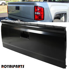 Black Steel Tailgate Assembly For 2014-2019 Chevy Silverado GMC Sierra W/ Assist picture