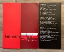 Ferrari 365 GTB/4 Daytona Sales Brochure (late version) 64/72; Original picture