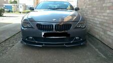 MIT GLOSSY BLACK FRONT KIDNEY GRILLE BMW E63 E64 6 SERIES 2004-2010 picture