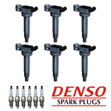 6 Ignition Coil & Denso Platinum Spark Plug For 99-06 Lexus & Toyota UF267 picture