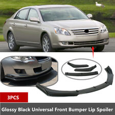 Add-on Universal Fit For 2005-10 Toyota Avalon Front Bumper Lip Spoiler Splitter picture