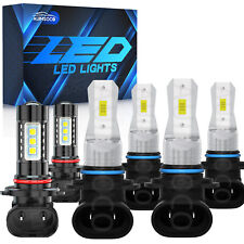 For Ford Expedition 2003 2004 2005 2006 LED Headlight +Fog Light Bulbs Combo Kit picture