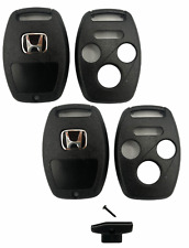 2 Cases For Honda  Pilot Remote Key Fob Shell Case Covers  Fits 2006-2013 picture