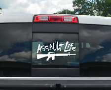 2nd Amendment Assault Life Pro NRA Vinyl Decal Window Sticker picture