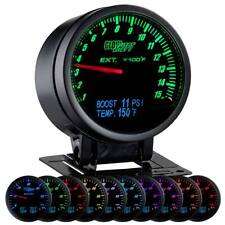 3in1 GlowShift Black Face EGT w Digital Boost Temp Duramax Combo Gauges picture