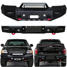Vijay Fit for 1997-2003 Ford F150 Front or Rear Bumper With LED Light and D-ring picture