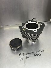 19 20 Indian 117 Motorcycle Cylinder 103.2 mm Machined Black OEM 5140989 Piston picture