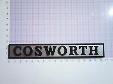 Ford Sierra / Escort RS COSWORTH BOOT REAR BADGE EMBLEM 4x4 RS2000 Xr4i Turbo picture