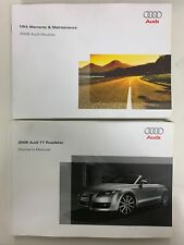 2008 Audi TT Roadster Owners Manual picture