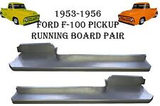 1953 1954 1955 1956 Ford Pickup Truck F-100 Steel Running Board SET 53 54 55 56  picture