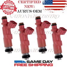 4x OEM NEW AURUS Fuel Injectors for 00-04 Toyota Tacoma 2.4 2.7 4Runner 2.7L I4 picture