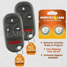 2 For 1998 1999 2000 2001 2002 Honda Accord Remote Car Keyless Entry Key Fob picture