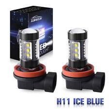 LED Headlight Kit H11 Ice Blue Bulbs Fog Lights For Jaguar XKR 2000-2005 2006 picture