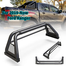 For 2019-Now Ford Ranger Adjustable Truck Roll Sport Bar Chase Rack Bed Bar picture