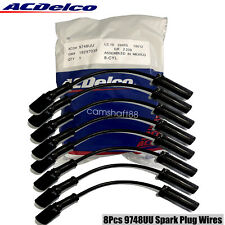 Genuine 8Pcs 9748UU ACDelco Spark Plug Wire Set Kit for GM Truck SUV Van V8 picture