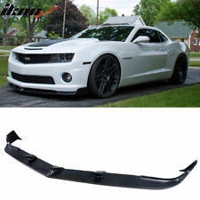Fits 10-13 Chevy Camaro V8 SS Street Style Front Bumper Lip Spoiler Splitter PU picture