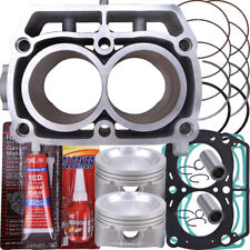 For Polaris Sportsman Ranger RZR 800 Top End Rebuild Kit Cylinder Piston Gasket picture