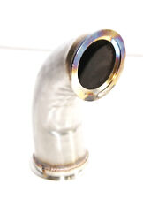 Universal 90 Degree Stainless Steel Elbow Adapter Pipe 3