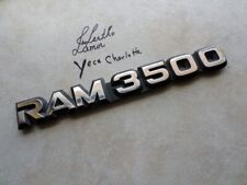 NEW 94-01 DODGE RAM 3500 Chrome Door  Emblem Badge Logo 55295312 Nameplate Decal picture