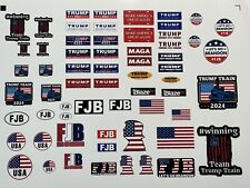 Trump R/C 1/10th Scale Bumper Sticker Decal Body Crawler vinyl Sheet 1:10 RC  picture