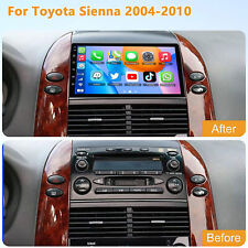 For 2004-2010 Toyota Sienna Radio Apple Carplay Android 12 GPS Navi WIFI Player picture