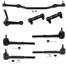 8 Pc Steering Kit Center Link Tie Rod End Idler Arm Chevelle Special 68-70 picture