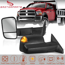 Set(2) Power Heated Tow Mirrors For 2009-2018 Dodge Ram 1500 2010-2018 2500 3500 picture