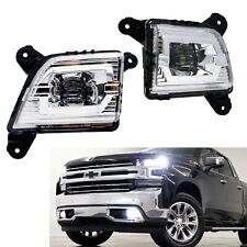 OE-Spec 15W High Power LED Fog Light Kit w/ Wiring For 19-up Chevrolet Silverado picture