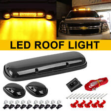 3pcs For 02-07 Chevy Silverado 1500 2500 3500 Smoke Roof Top Marker LED Lights picture