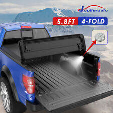 5.7/5.8FT 4 FOLD Tonneau Cover Truck Bed For 2009-22 Ram 1500 Cab Pickup No Box picture
