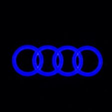 273X94mm For Audi Chrome Grill Front Hood  A3 A4A5A6A7S3S5S6S7 BIUE LED Emblem picture