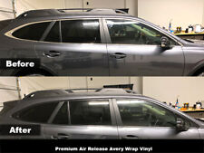 Crux Moto Window Chrome Overlay Kit Air Release Wrap fits Subaru Outback 2020+  picture