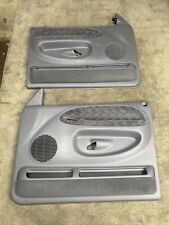 1998-2001 Dodge Ram Pair Of Power Door Panels OEM From A Extended Cab Gray  OEM picture