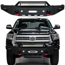 Vijay For 2014-2021 Tundra Front Bumper with Winch Plate and 5xLED lights picture