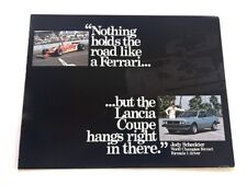 1981 Lancia Beta Coupe Original Car Sales Brochure Catalog picture