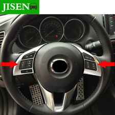 For Mazda CX-5 CX5 2013-2016 Matte Steering Wheel Panel Badge Insert Cover Trim  picture