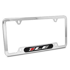 Chevrolet Camaro 1LE Carbon Fiber Chrome Stainless Steel License Plate Frame picture