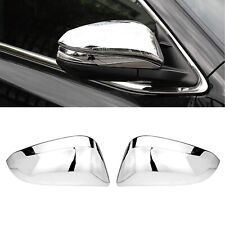 2x ABS Chrome Rearview Side Door Mirrors Cover Trim For Toyota Highlander RAV4 picture