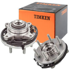 4X4 TIMKEN Front Wheel Bearing & Hub Assembly Set For 2015 2016 2017 Ford F-150 picture
