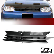 *Matte Black* For 1999-2006 Vw Golf Gti Mk4 Horizontal Front Bumper Grill Grille picture
